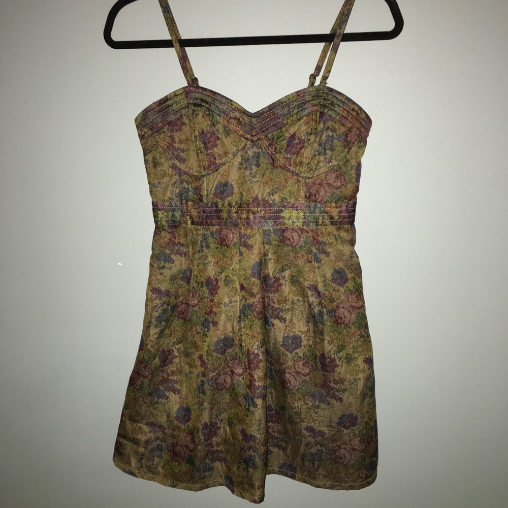 Free People jacquard floral dress